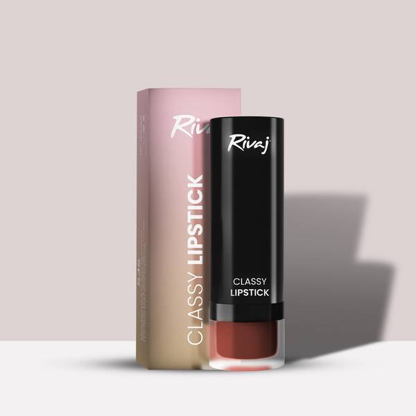 Rivaj UK Classy Feel Lipstick - Shade 26 | Long-Lasting Lip Color